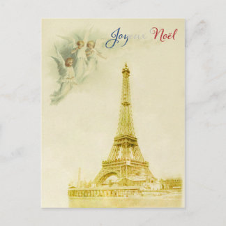 Joyeux Noel Christmas Postcard
