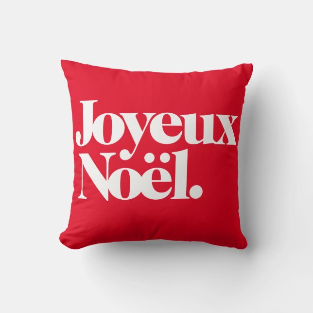 Joyeux Noël Cushion (Front)