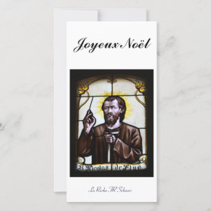 Joyeux Noël Fotokarte Holiday Card