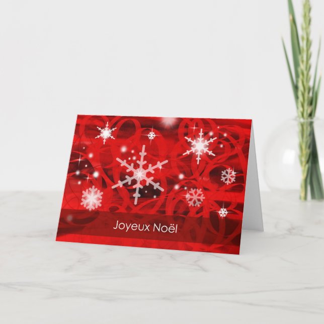 Joyeux Noël-French Holiday Card (Front)