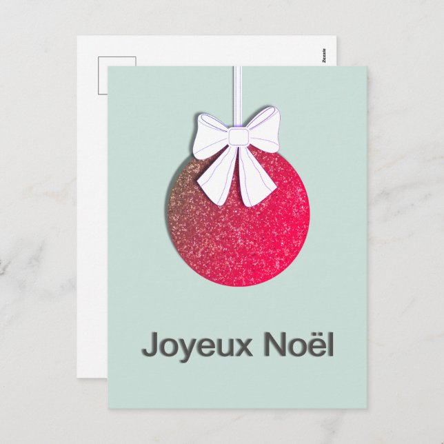 Joyeux Noel Holiday (Front/Back)