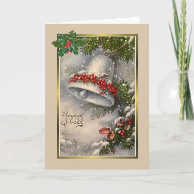 Joyeux Noel Holiday Card (Front)