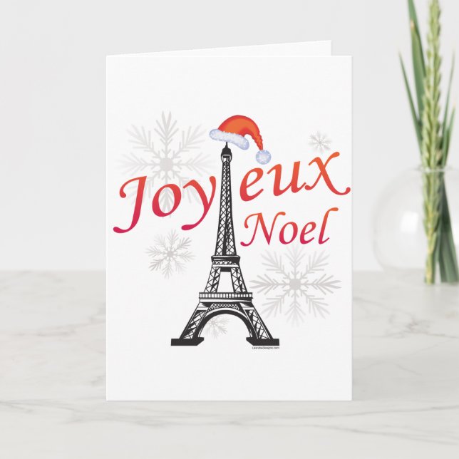 Joyeux Noel Holiday Card (Front)