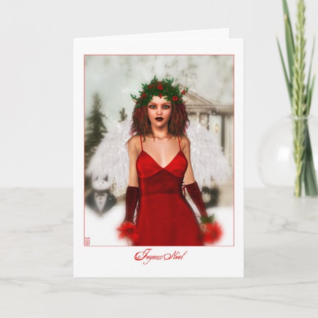 Joyeux Noel Holiday Card (Front)