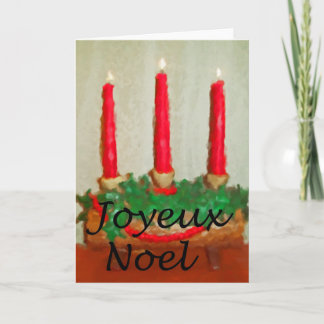 Joyeux Noel Holiday Card