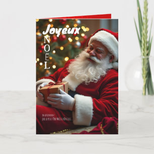 Joyeux Noël Le Père Noël s'est endormi GC Holiday Card