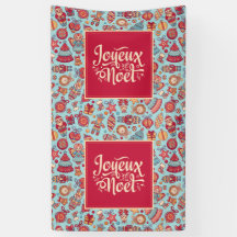 Joyeux Noel Merry Christmas french folk art