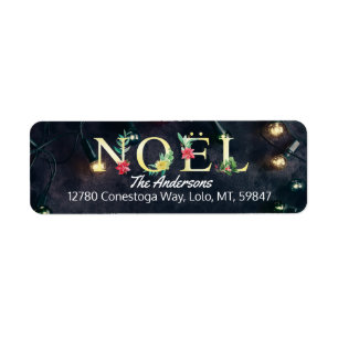 Joyeux Noel Merry Christmas New Year Holiday Wish