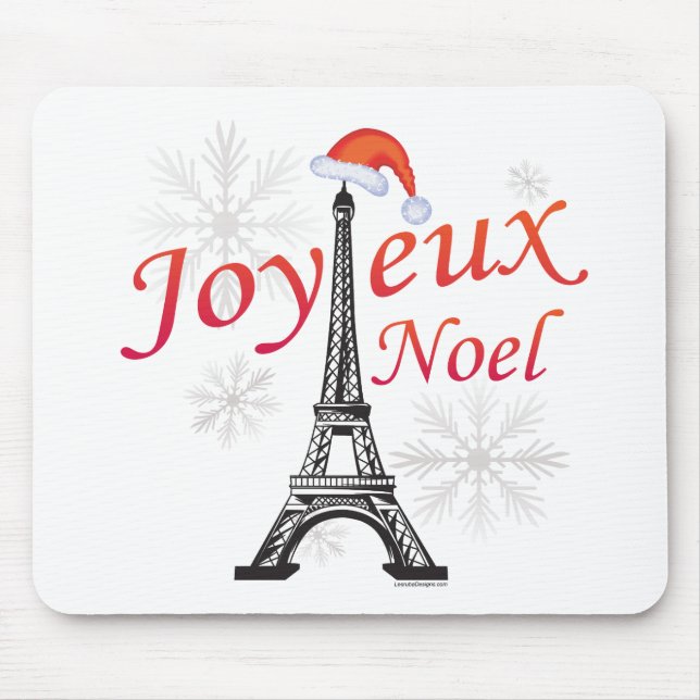 Joyeux Noel Mouse Mat (Front)