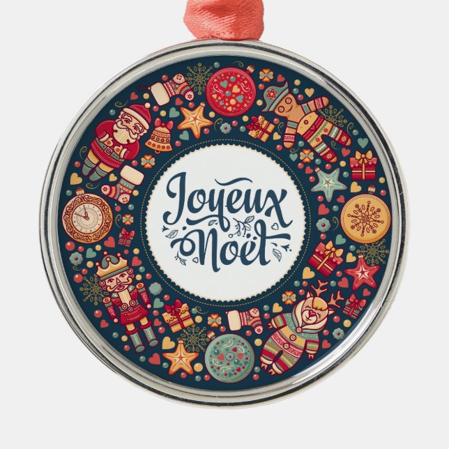 Joyeux Noel Ornament (Front)