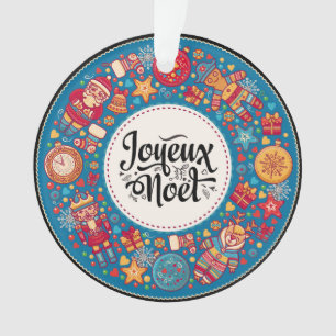 Joyeux Noel  Ornament