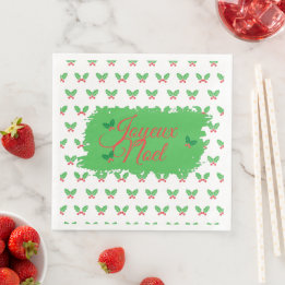 Joyeux Noel - paper napkins