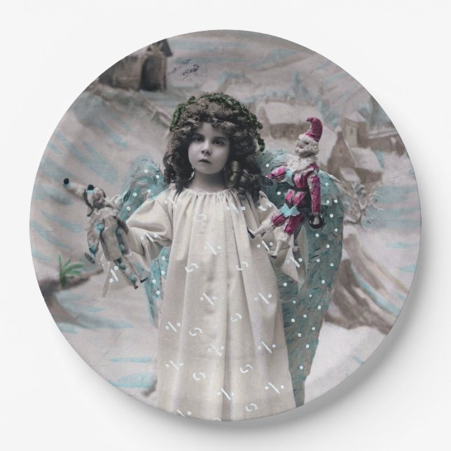 Joyeux Noel  Paper Plate (Front)