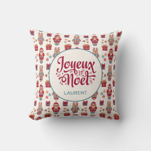 Joyeux Noel Personalised Cushion