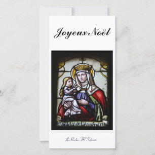 Joyeux Noël photomap Holiday Card
