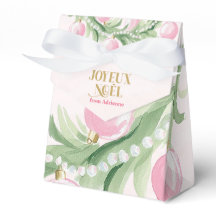 Joyeux Noël Pink Ornament