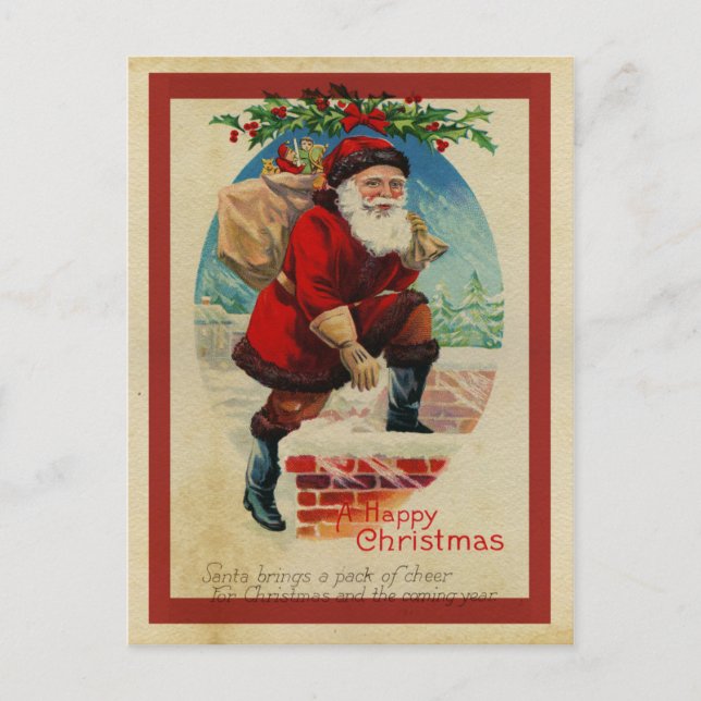 Joyeux Noël Postcard (Front)