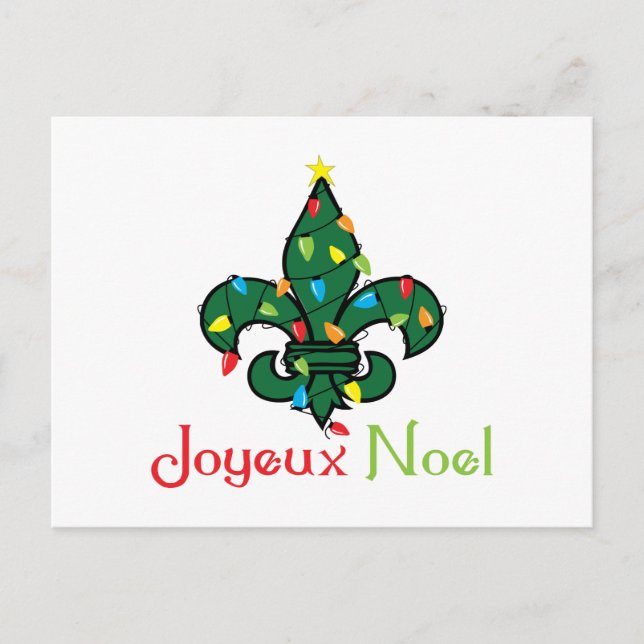 Joyeux Noel Postcard (Front)
