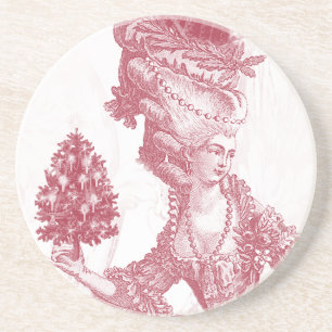 Joyeux Noel (rouge) Coaster