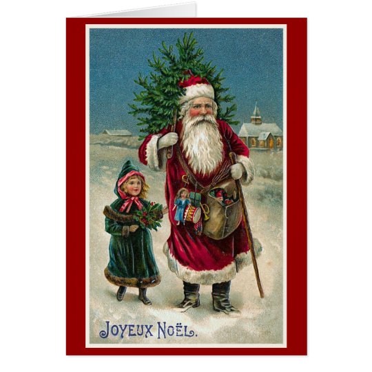 "Joyeux Noel" Vintage French Christmas Card