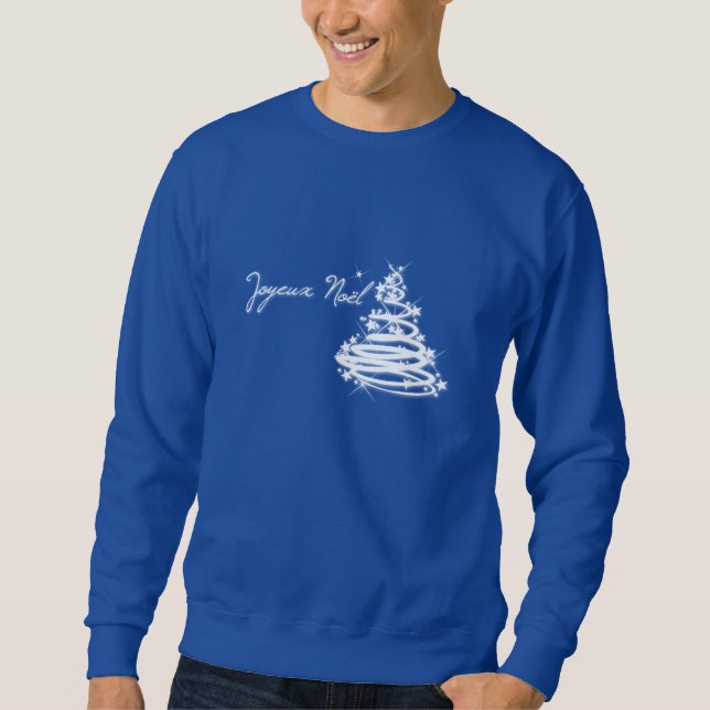 Joyeux Noël with Christmas Tree Sweatshirt (Front)
