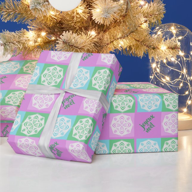 Joyeux Noel Wrapping Paper (Holidays)