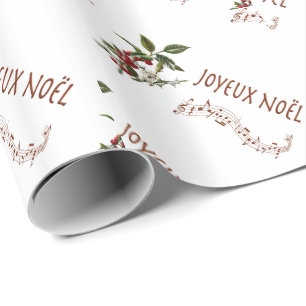 Joyeux Noël Wrapping Paper