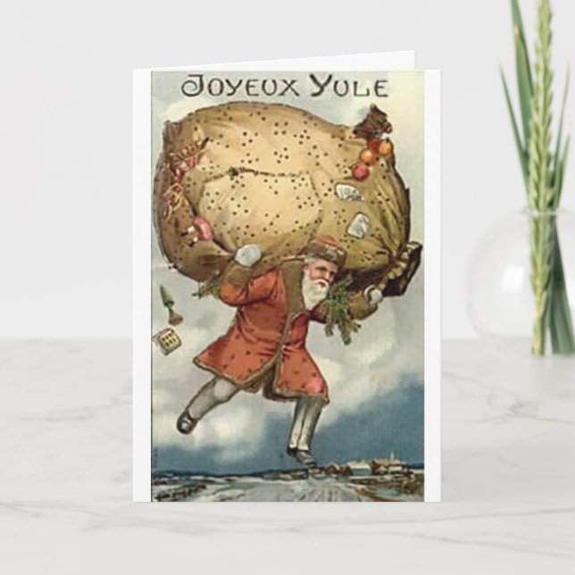 Joyeux Yule Holiday Card (Front)