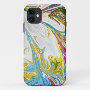 Joyful Abstract Painting Best colourful fine art iPhone 11 Case