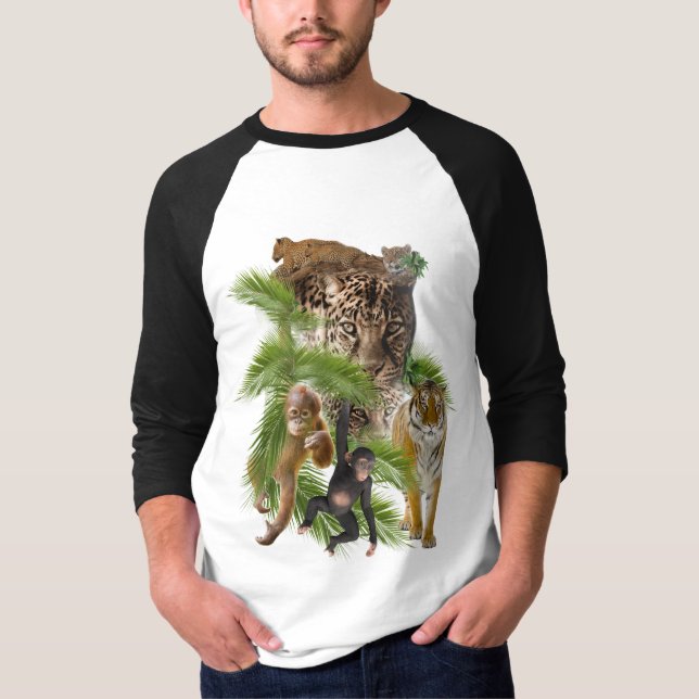 Joyful African Jungle T-Shirt (Front)