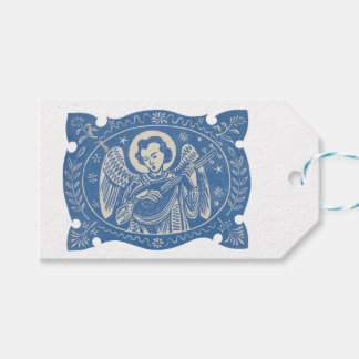 Joyful Angel Singing Gift Tags