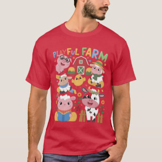 Joyful Animal Farm boy T-Shirt