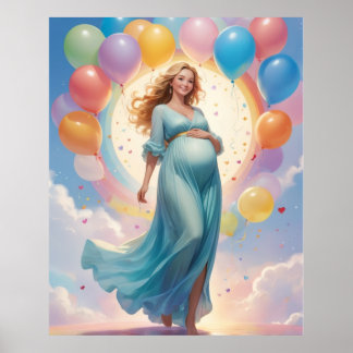 Joyful Baby Shower Bliss Poster