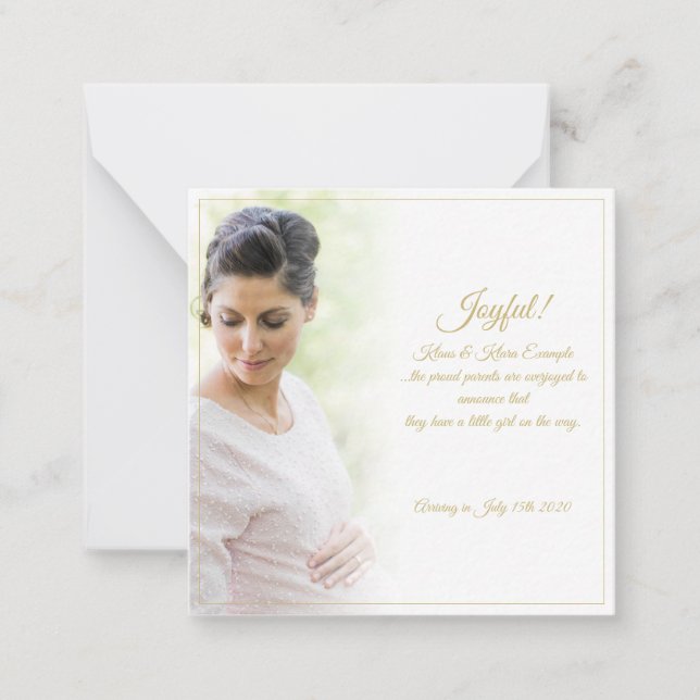 Joyful! - Big Expectations Card (Front)