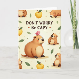 Joyful Birthday Forest Creatures Card