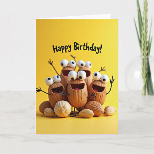 Joyful Birthday Googly Eyes Card