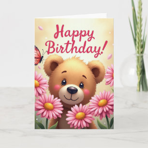 Joyful Blossom Cub Card