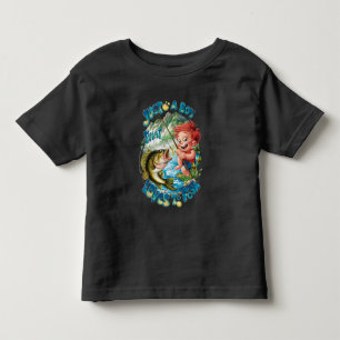Joyful Boy Reeling in a Catch Toddler T-Shirt