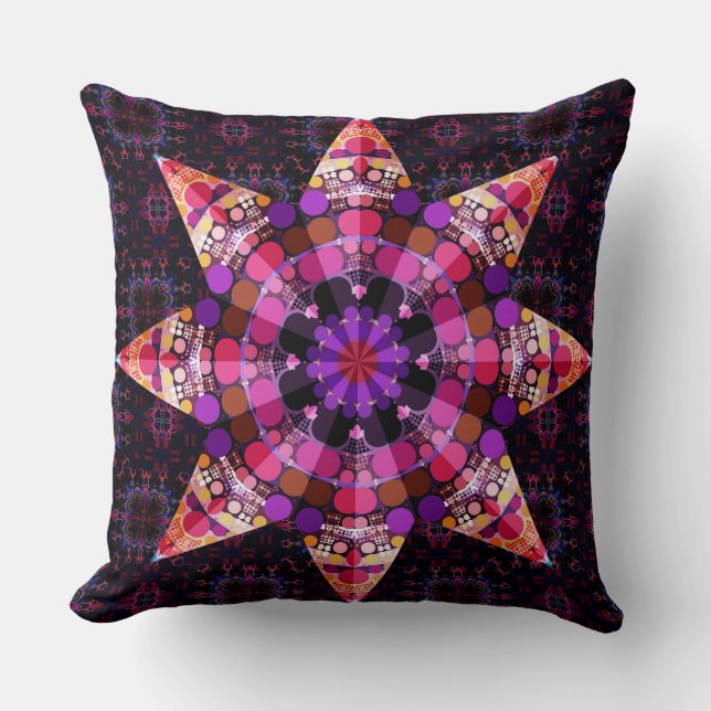 Joyful Bright Star Cushion (Front)