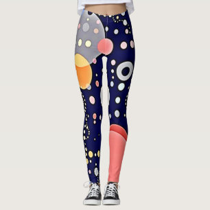 Joyful Bubble Universe Vision Leggings