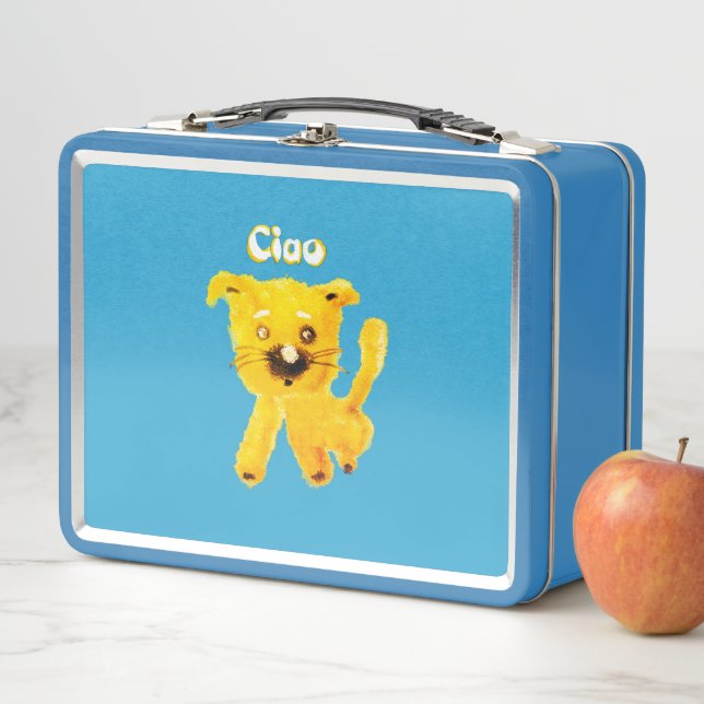Joyful Cartoon Animals – Whimsical Kids Lunch Box (In Situ)