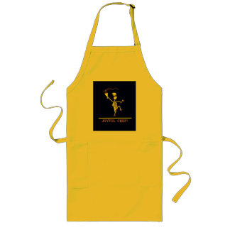 Joyful Chef Hot Yellow Long Apron