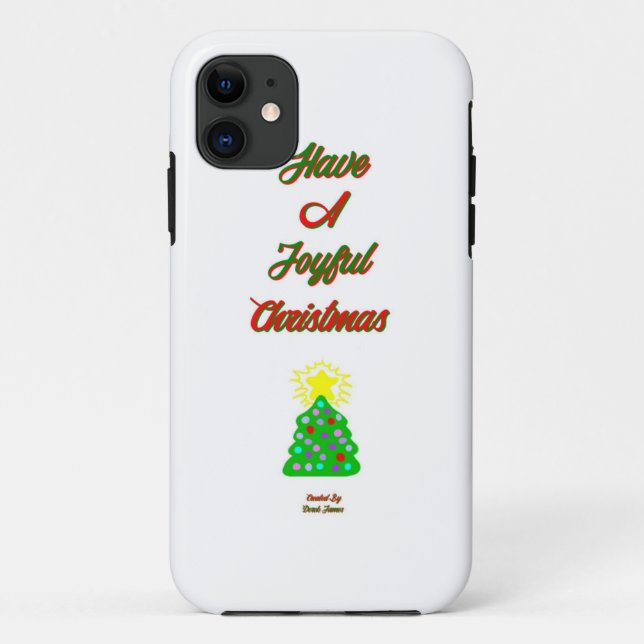 Joyful Christmas Apple iPhone SE+iPhone 5/5S Case (Back)
