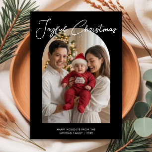 Joyful Christmas Cosy Family Card