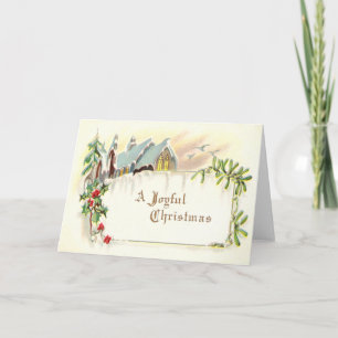 Joyful Christmas Holiday Card