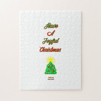 Joyful Christmas Puzzle 28 cm X 35.5 cm