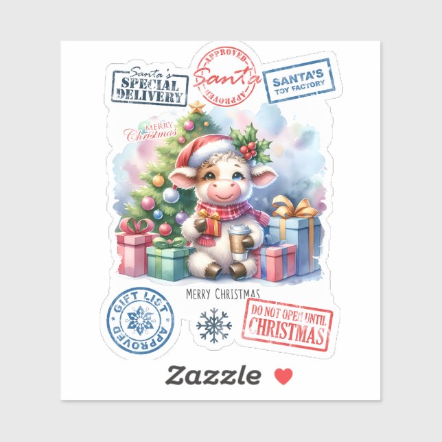 Joyful Christmas Sticker (Sheet)