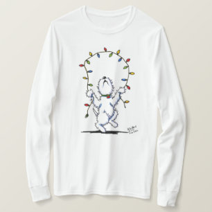 Joyful Christmas Westie (light apparel) Shirt