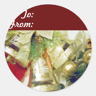 Joyful_ Classic Round Sticker