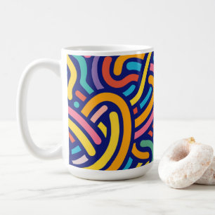 Joyful Color Pattern Mug
